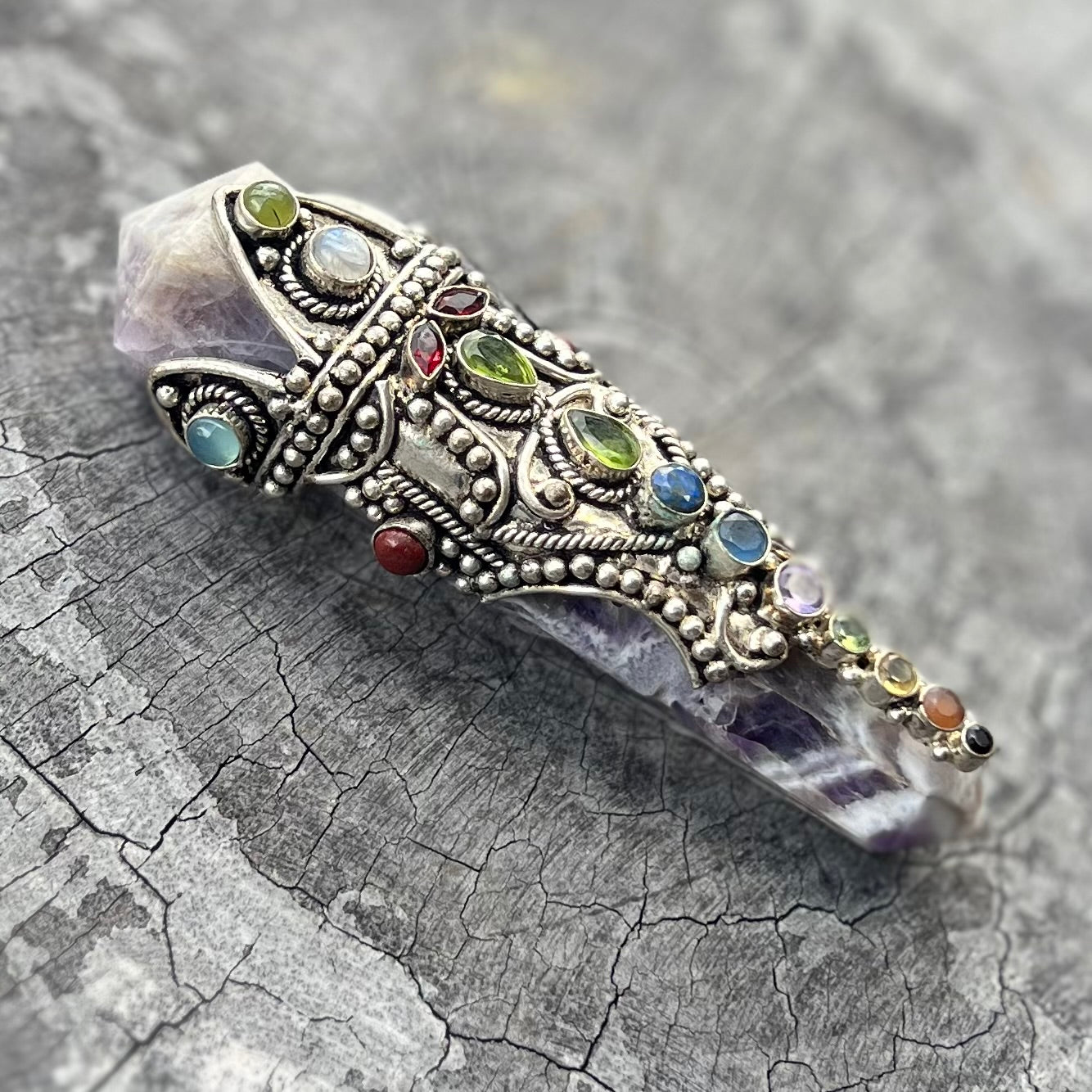 Super Wand ~ Embellished Amethyst ~ 1
