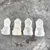 Tiny Buddah ~ Clear Quartz carving