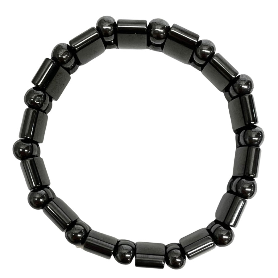 Hematite Double Strand Bracelet