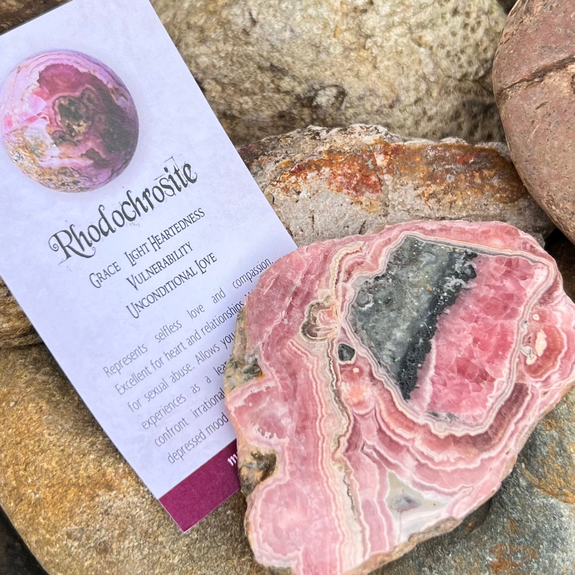 Rhodochrosite ~ Specialty Boxed Crystal