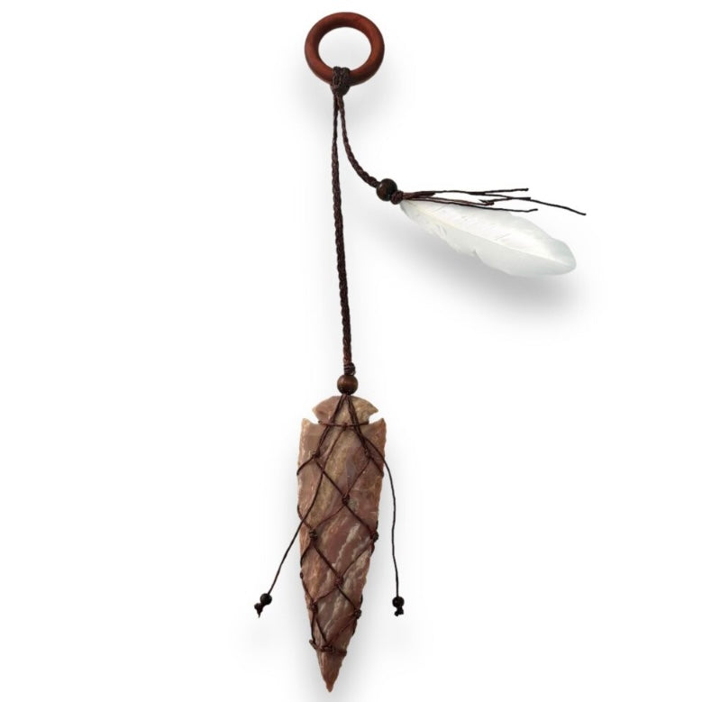 Arrow Head Protection Hanger ~ Jasper Brown