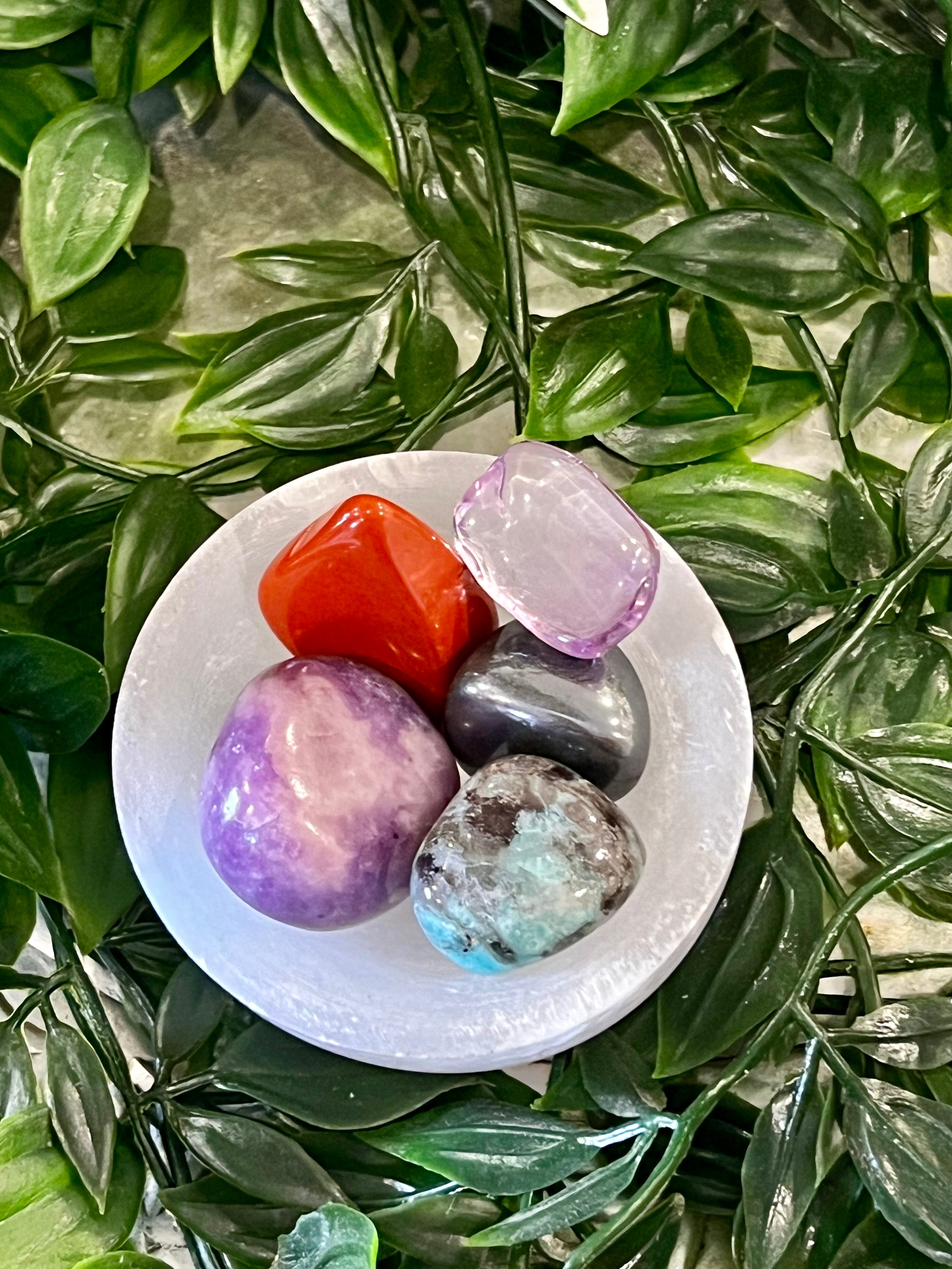 Ease Anxiety Tumbled Crystal Kit