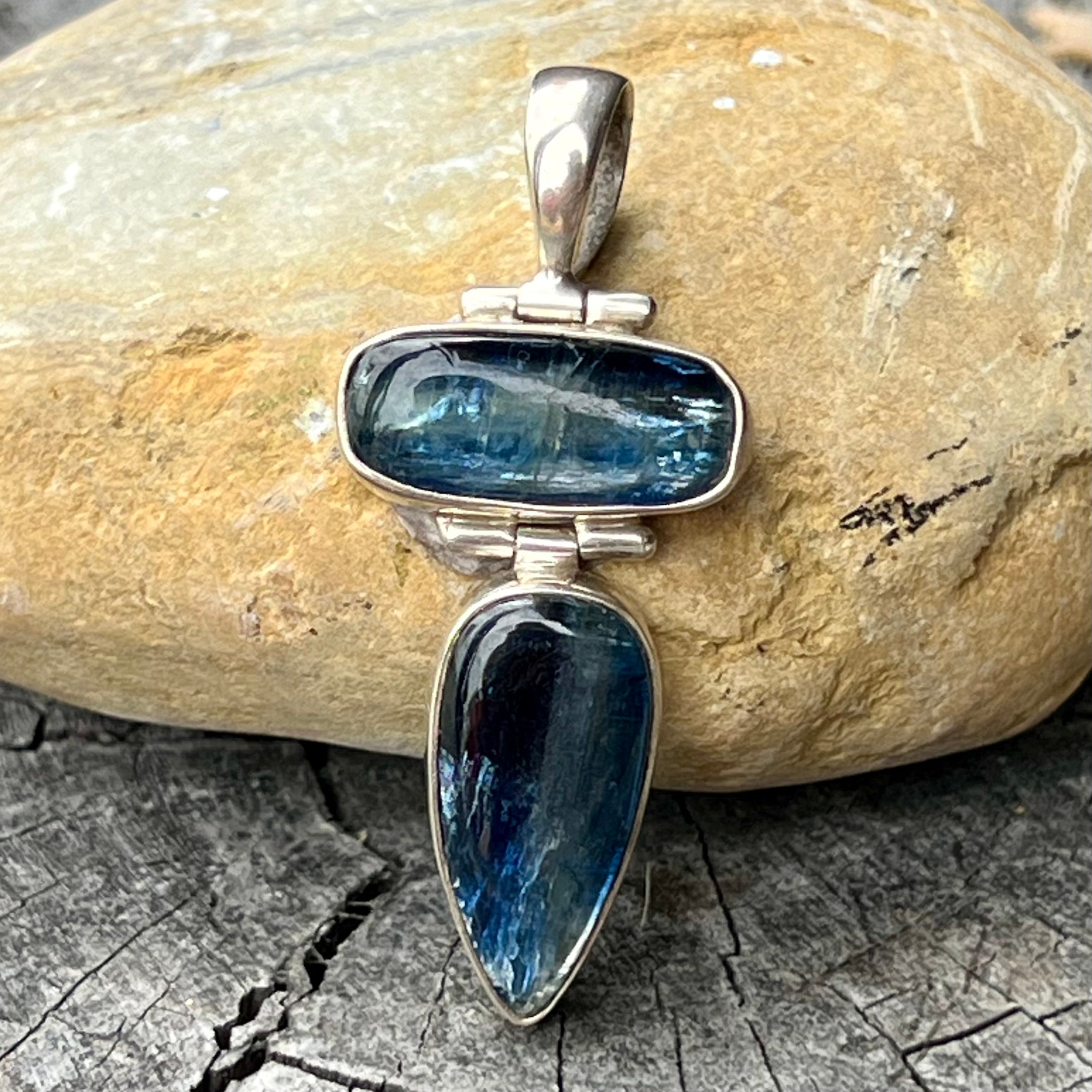 Kyanite~ Sterling Silver Pendant