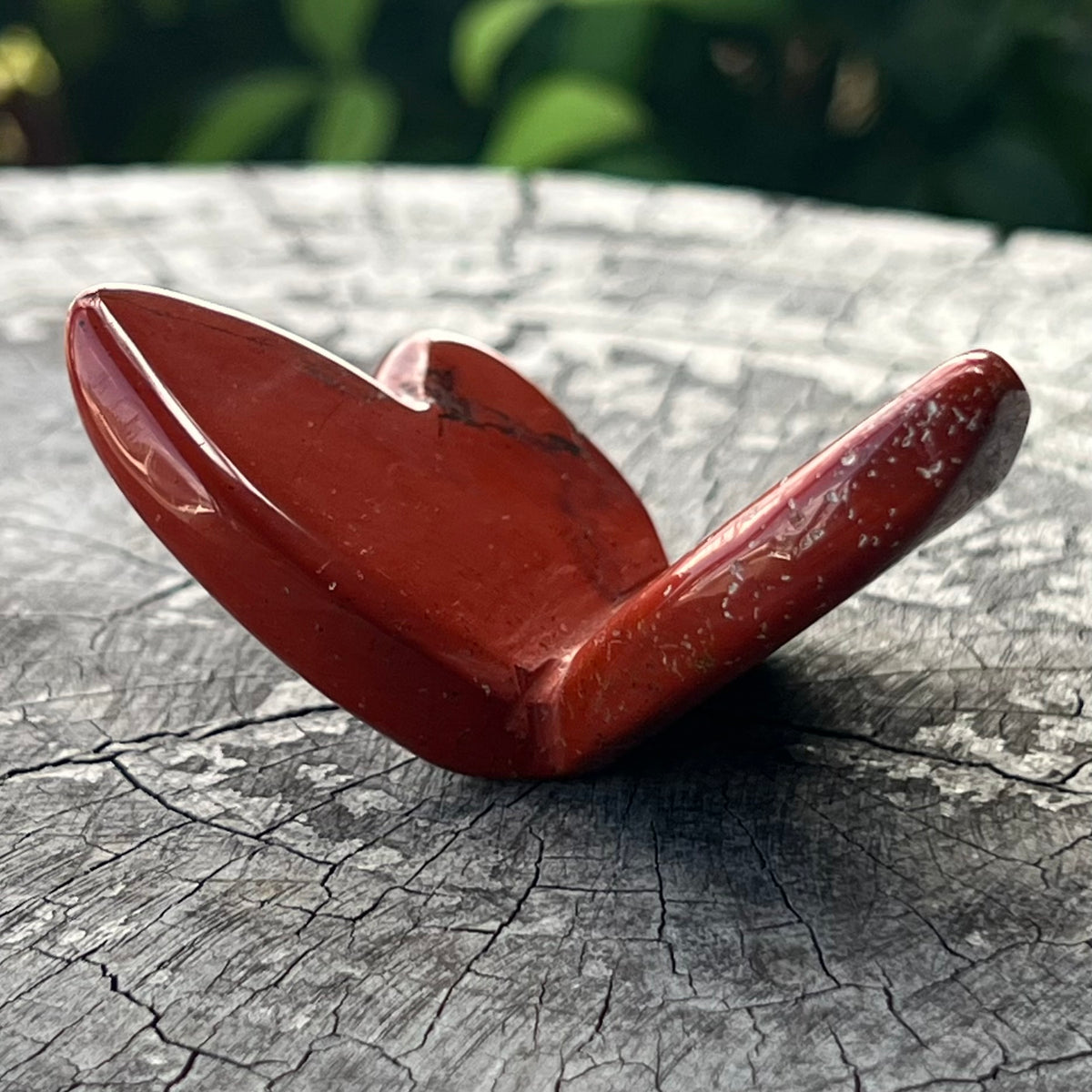 Red Jasper Butterfly Carving (1)