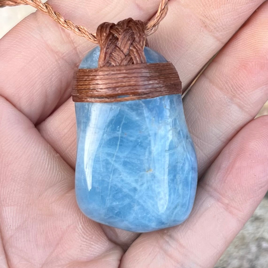 Muse Medicine ~ Blue Aquamarine Calming ~ Talisman