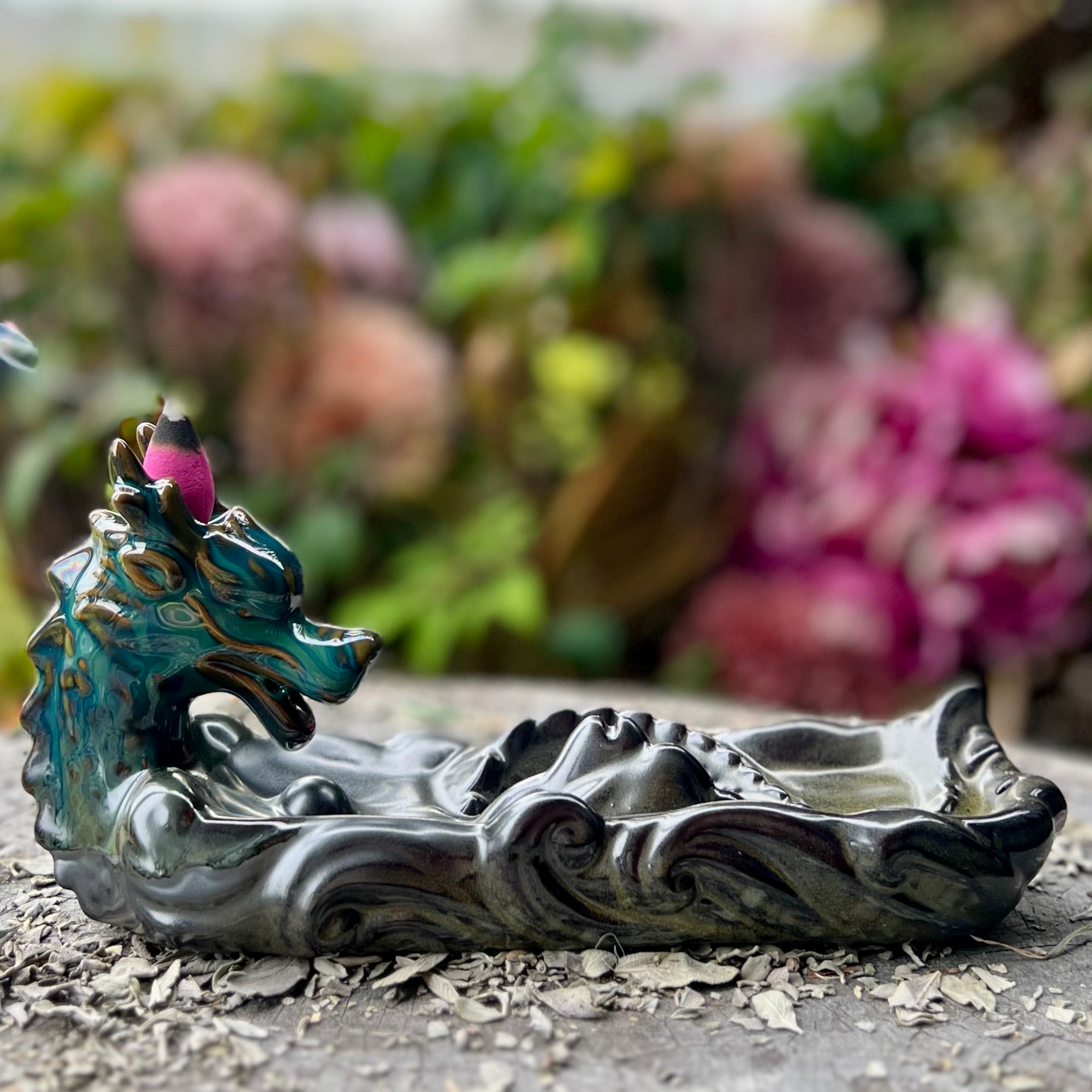 Dragon Back-flow Incense Burner