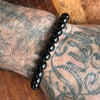 Men’s ~ Black Obsidian ~ Courage & Strength  Bracelet