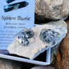 Raw Purple & Blue Fluorite on Matrix