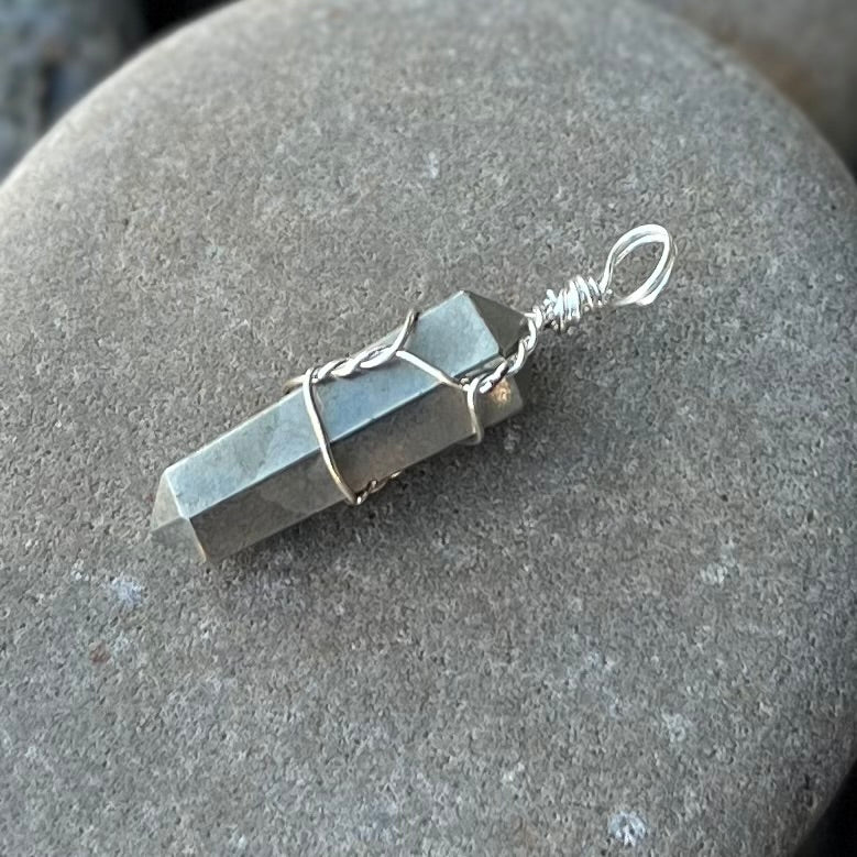 Pyrite ~ Double Terminated Pendant