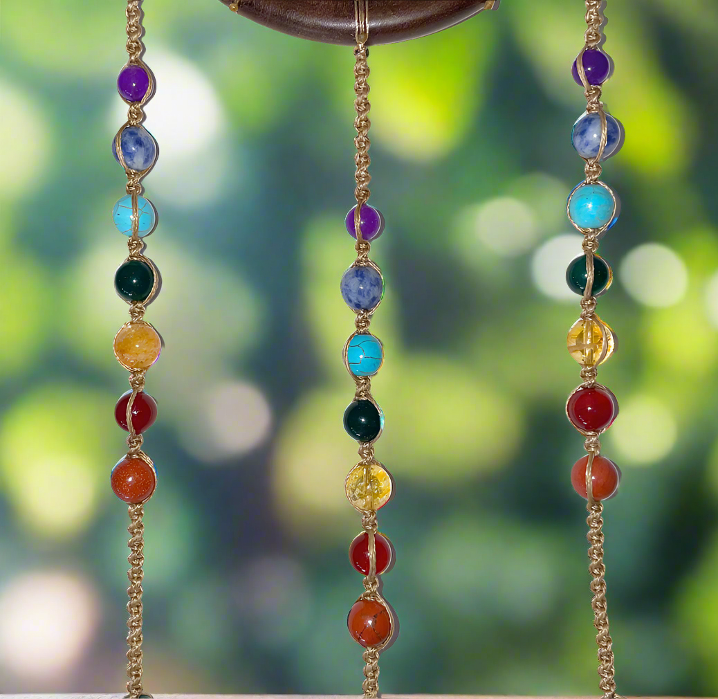 Native Crystal Tree of Life Chakra Hanger