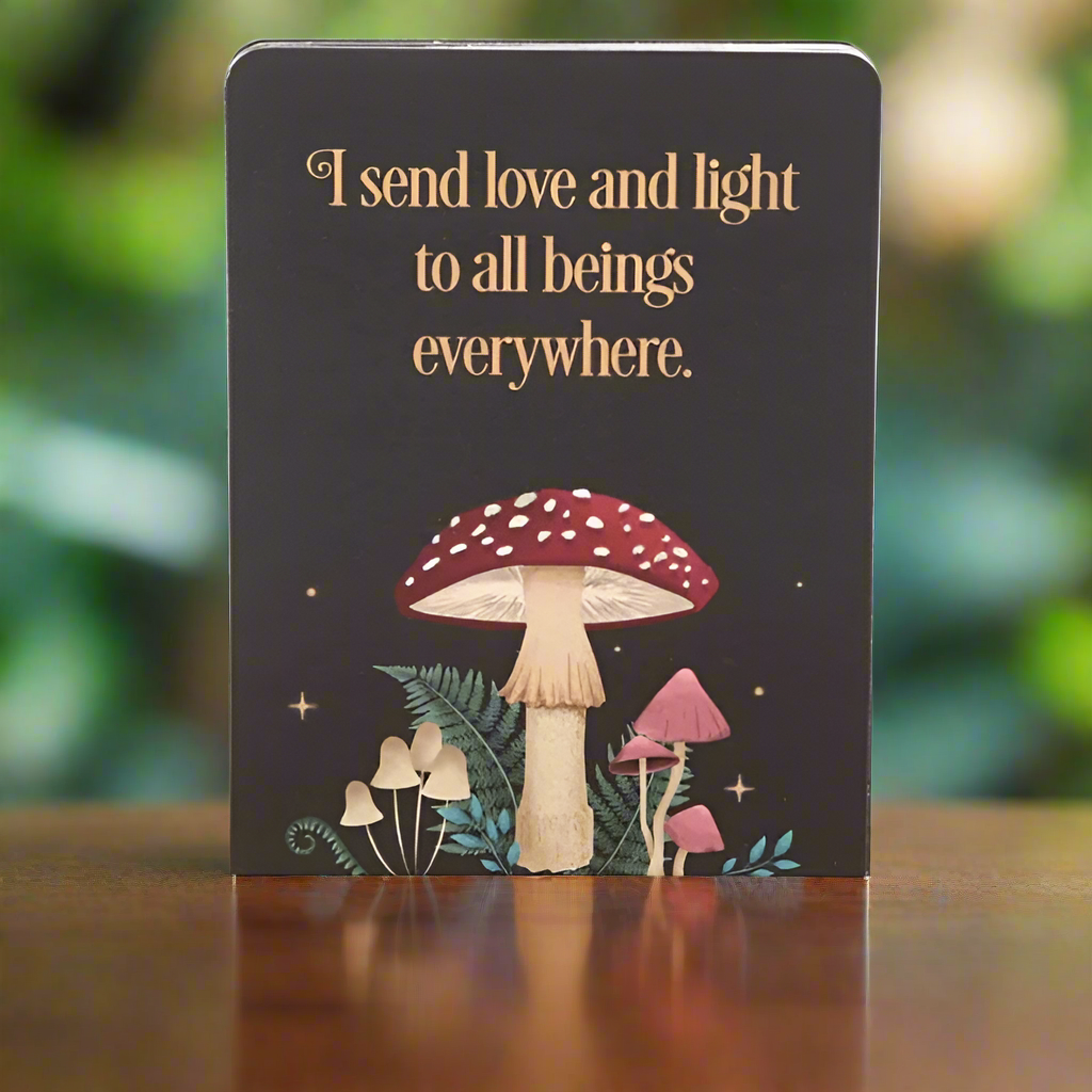 Wild Mushroom Affirmation Cards