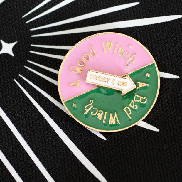 Which Witch Are You? Spinning Pin Badge