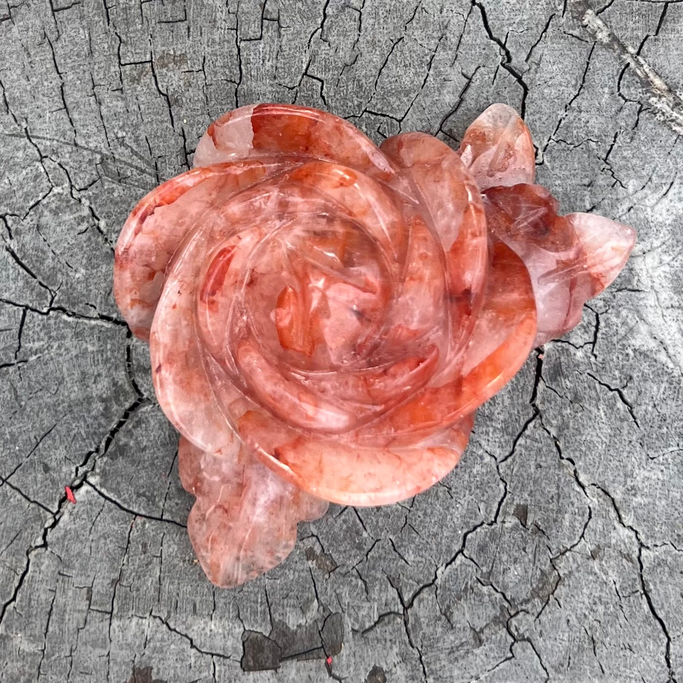 Delicate Rose - Fire Quartz