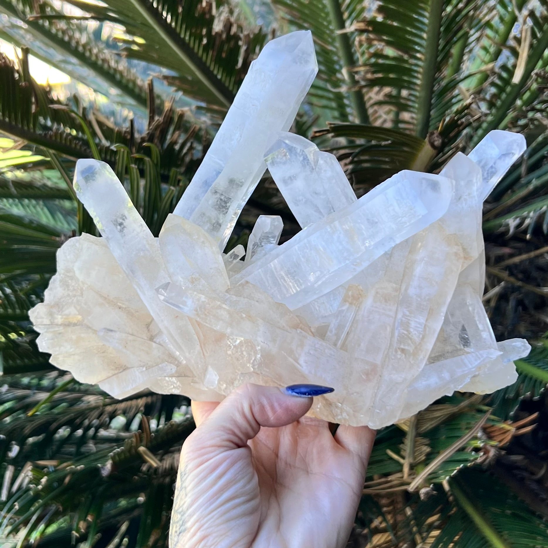 Clear Quartz Raw Cluster