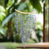 Sea Glass Wind Chime ~ Blue Serenity ~ Large