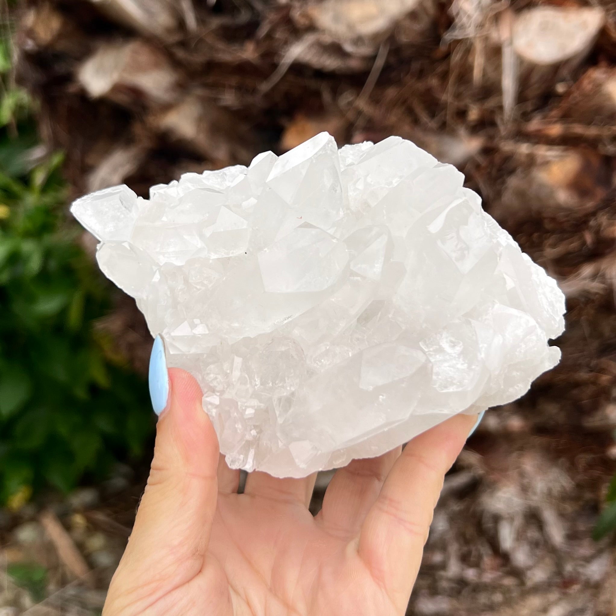 Clear Quartz Natural Raw Cluster (2)