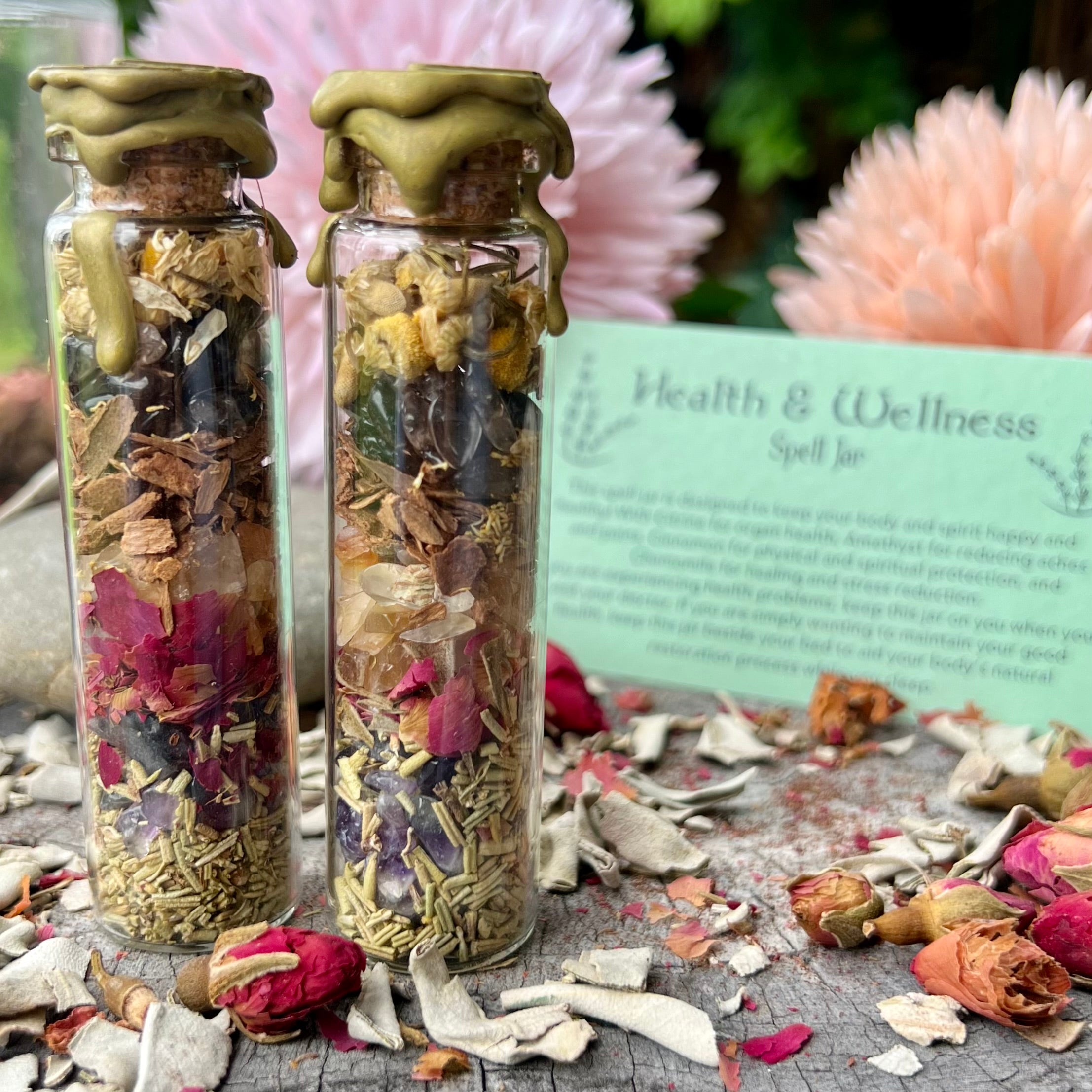 Health and Wellness Spell Jar