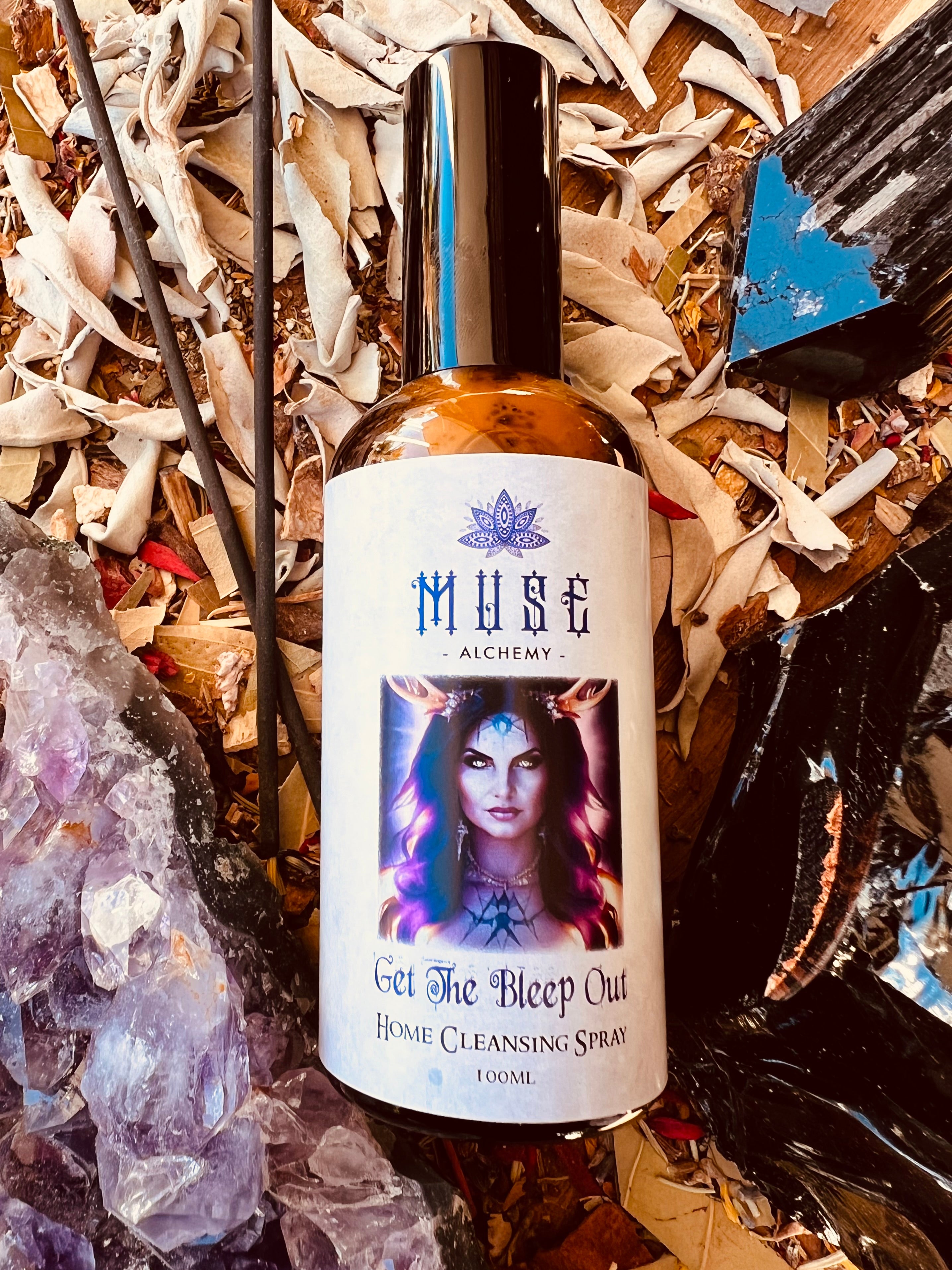 Muse Alchemy ~ Get The Bleep Out ~ Home Cleansing Spray 100ml