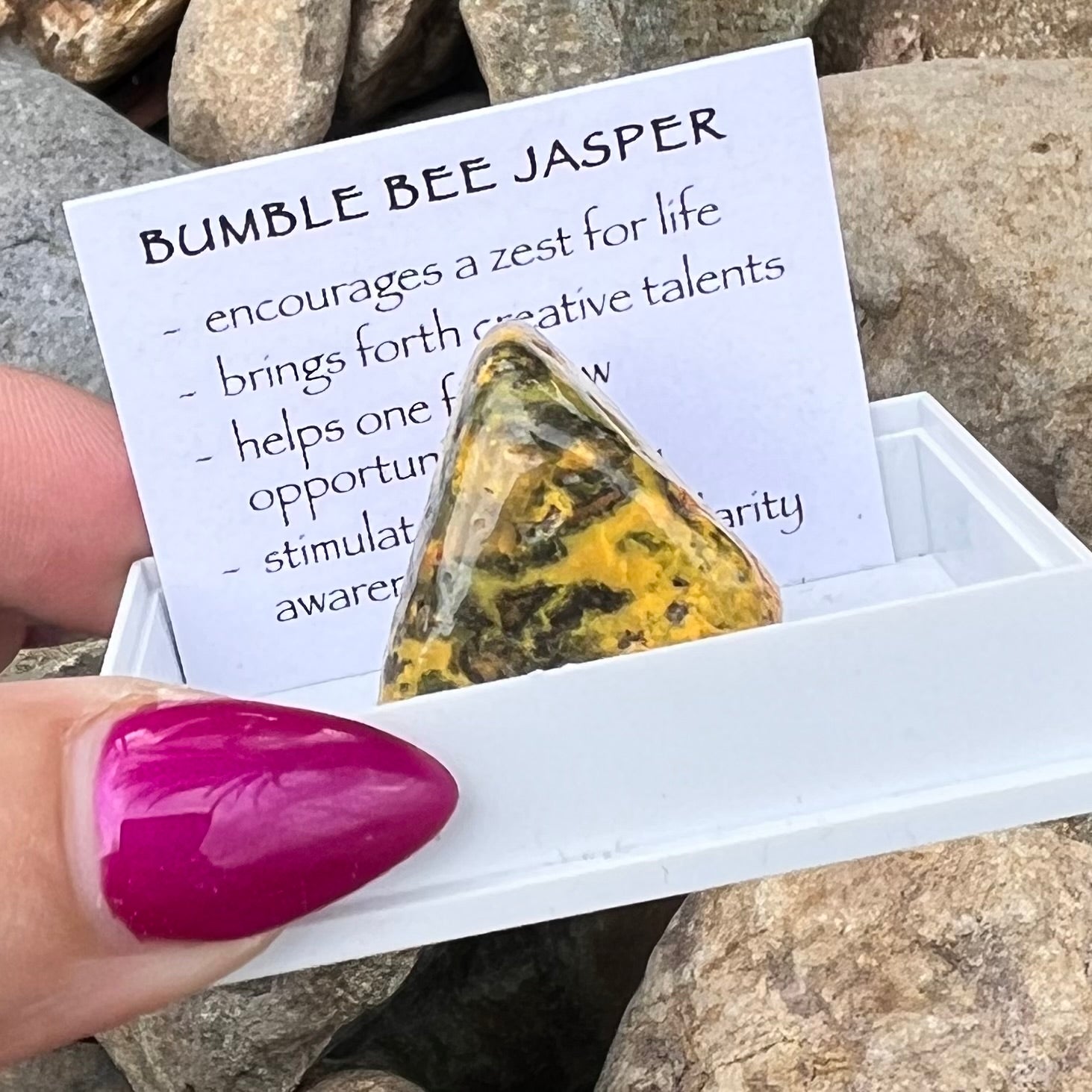 Bumble Bee ~ Specialty Boxed Crystal