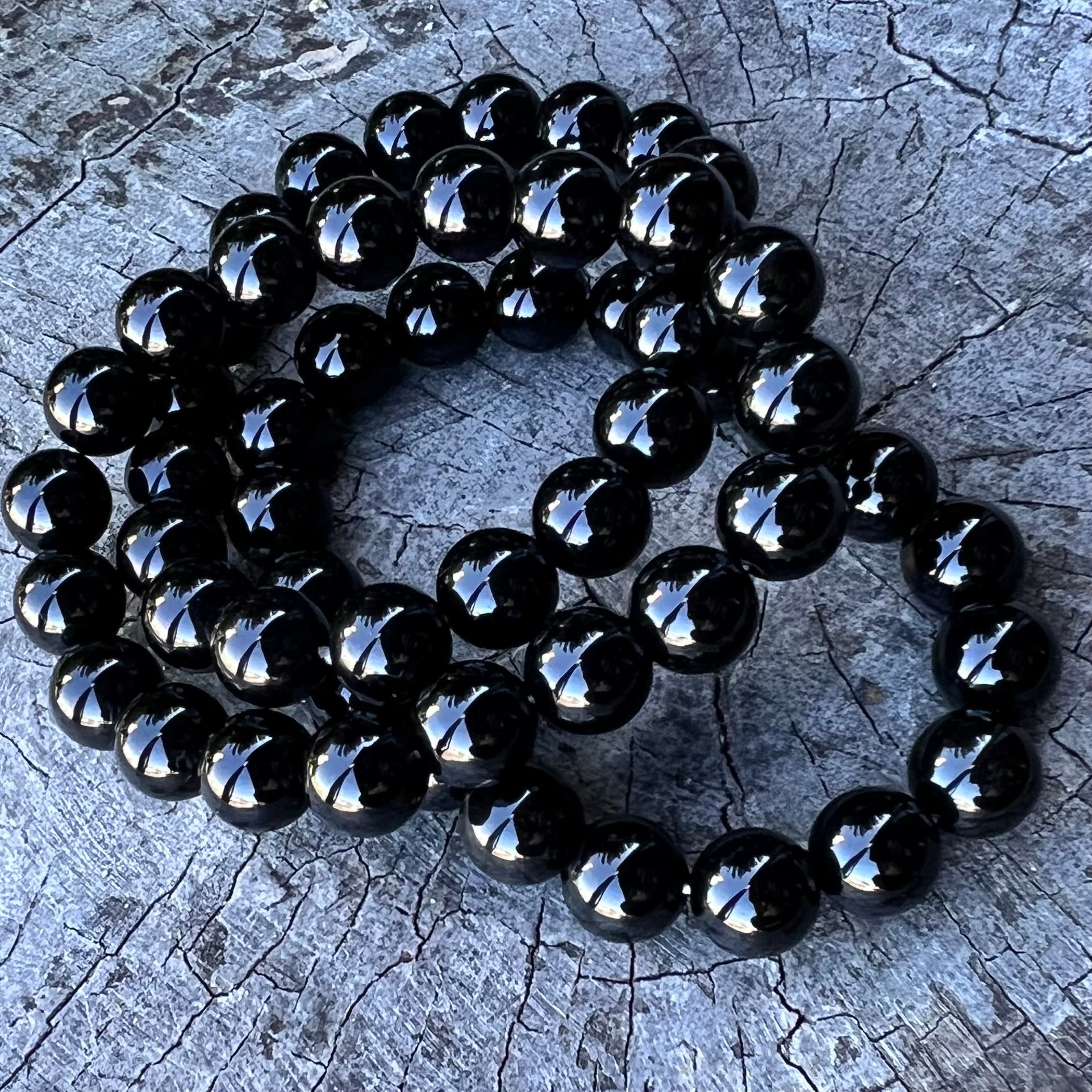 Black Obsidian Protector Bracelet 10mm