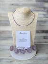 Harmony Vibes ~ Amethyst Faceted bead Necklace