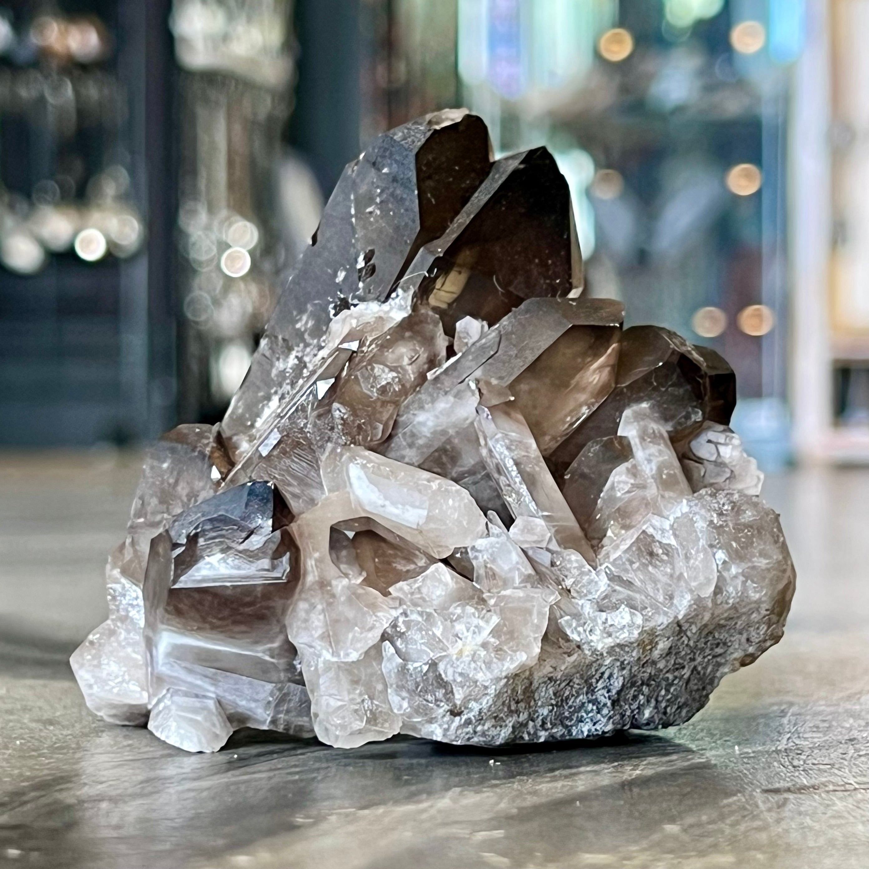 Smokey Quartz Cluster