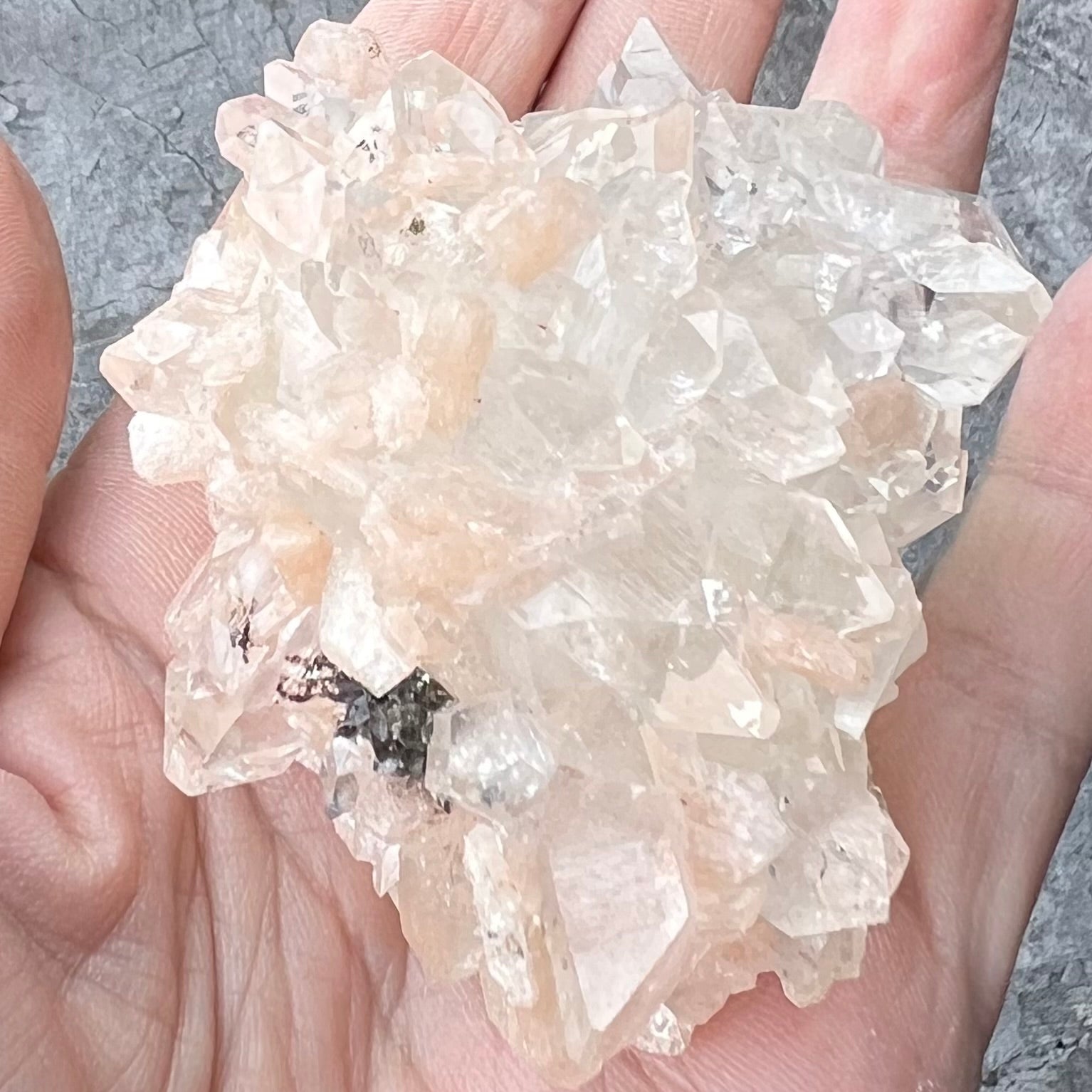 Natural Apophyllite Cluster
