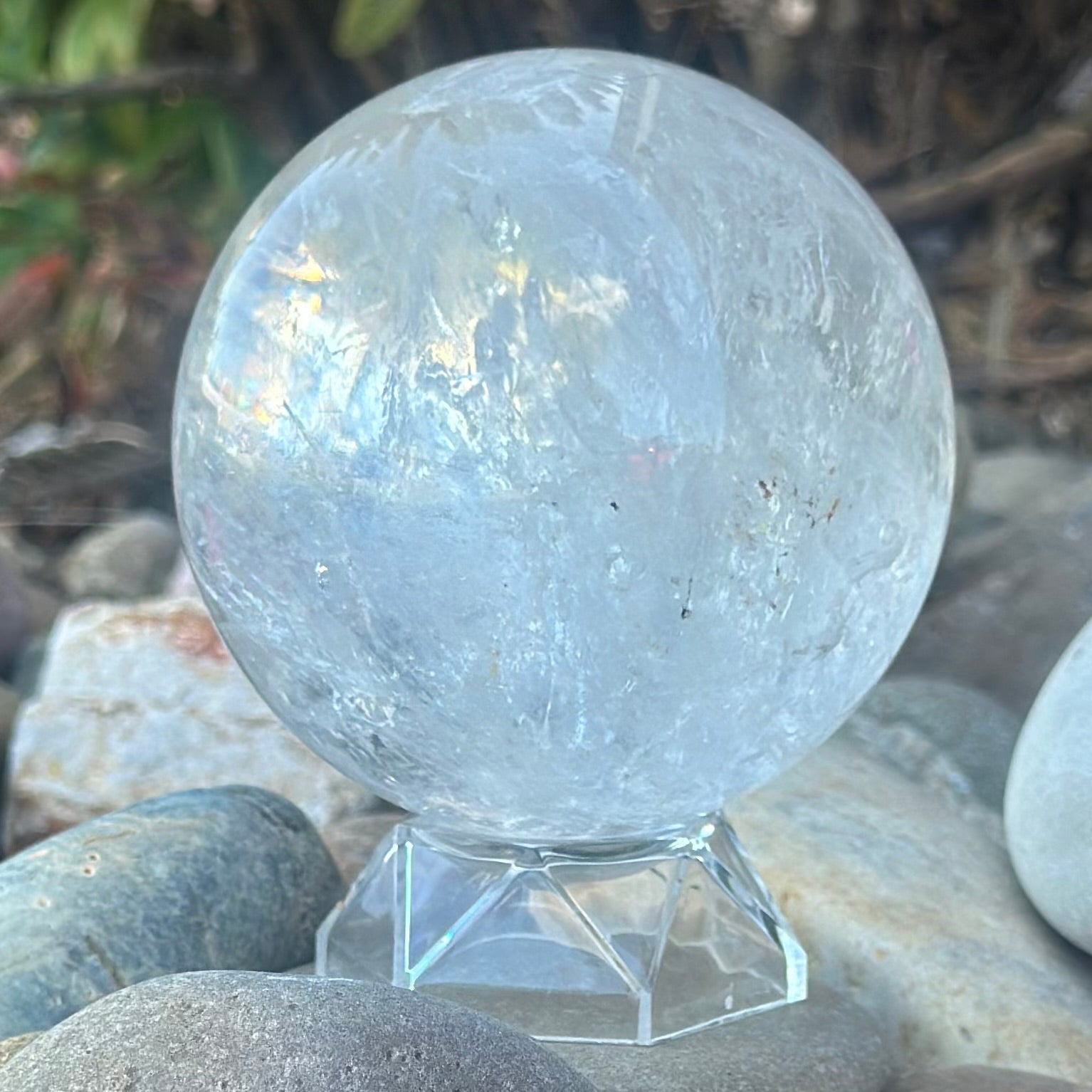 Clear Quartz Sphere ~ Medium