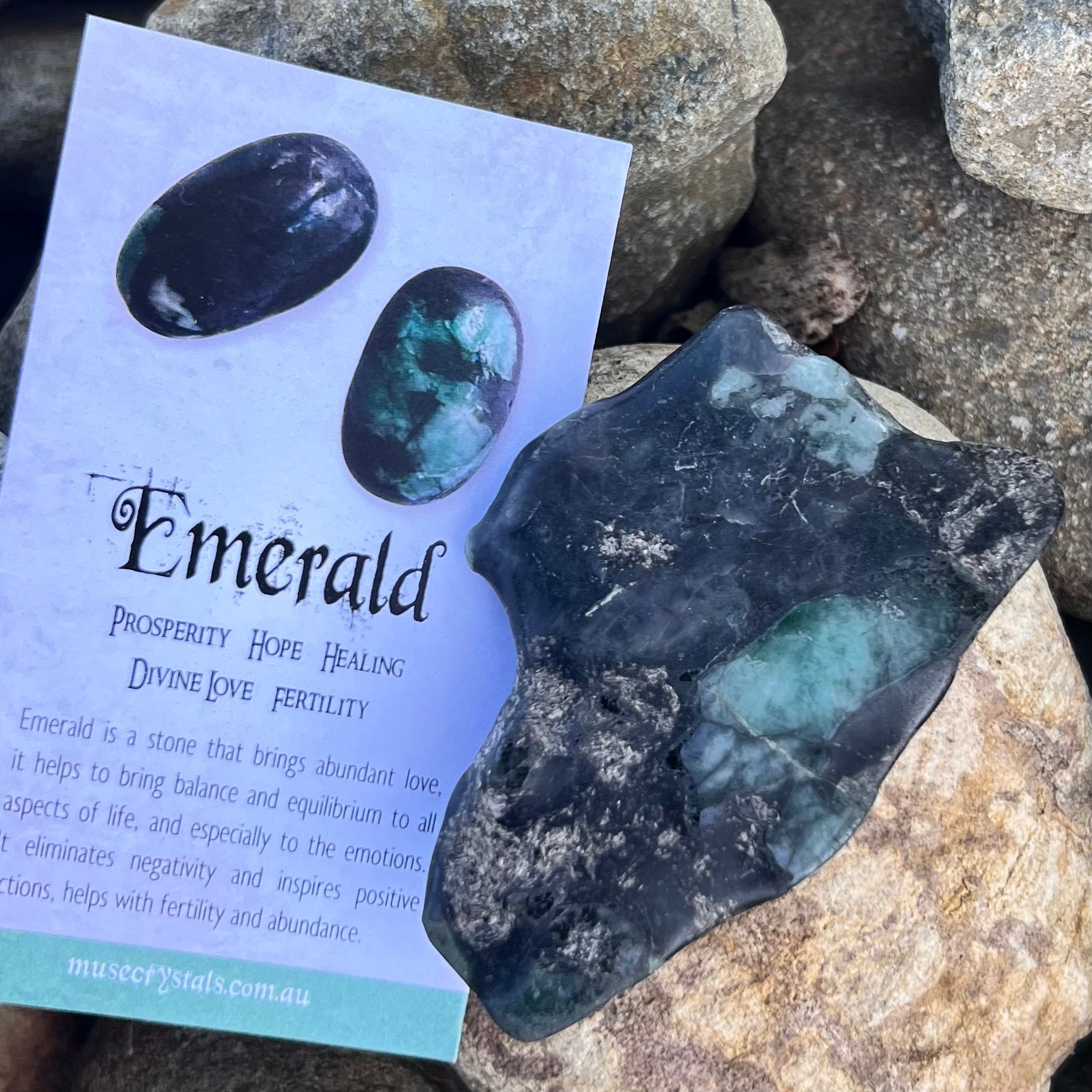 Emerald ~ Specialty Boxed Crystal