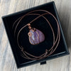 Muse Forged ~ Artesian Amethyst Necklace