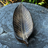 Wooden Leaf Incense Holder