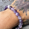Amethyst Beaded Bracelet
