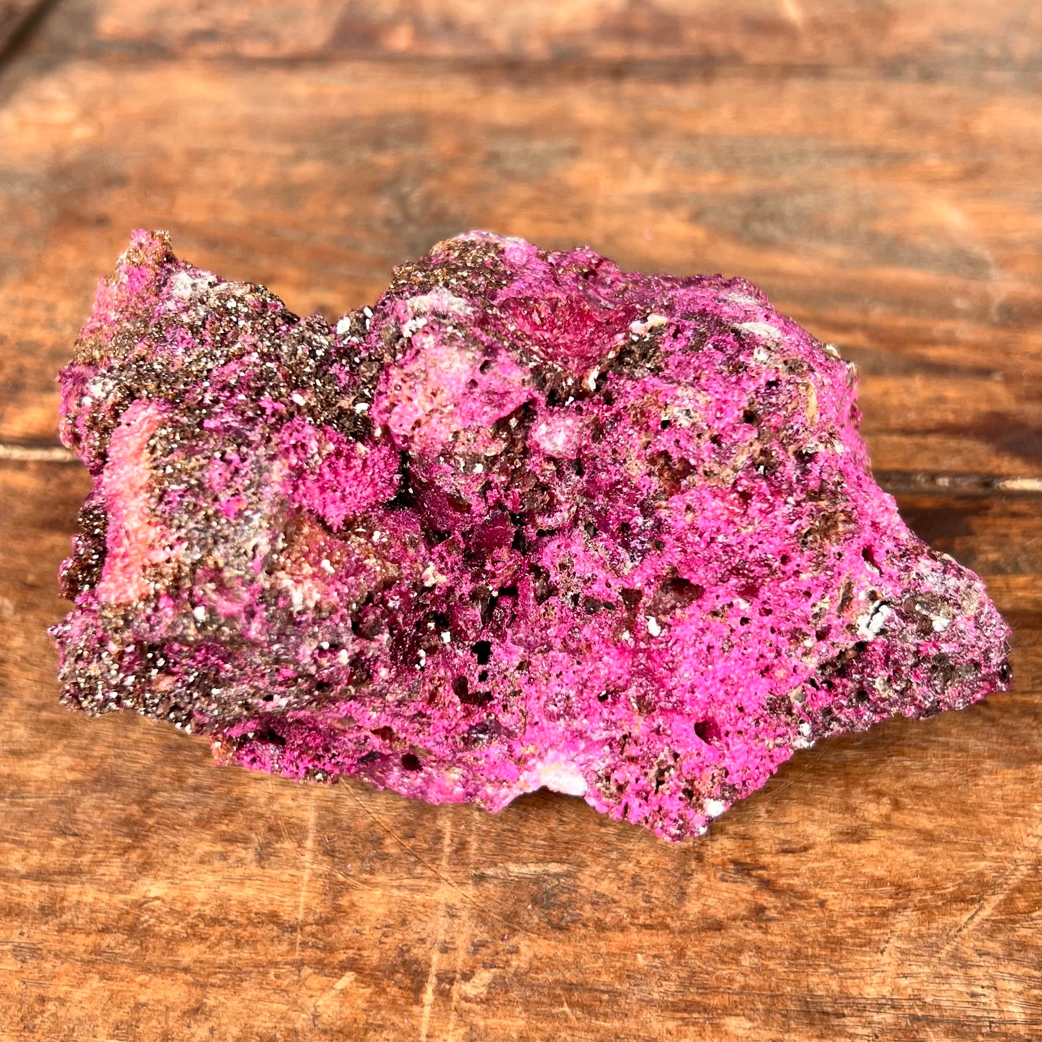 Glorious Ruby with Pyrite Specimen