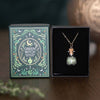 Green Witch ~ Aventurine Potion Bottle Necklace
