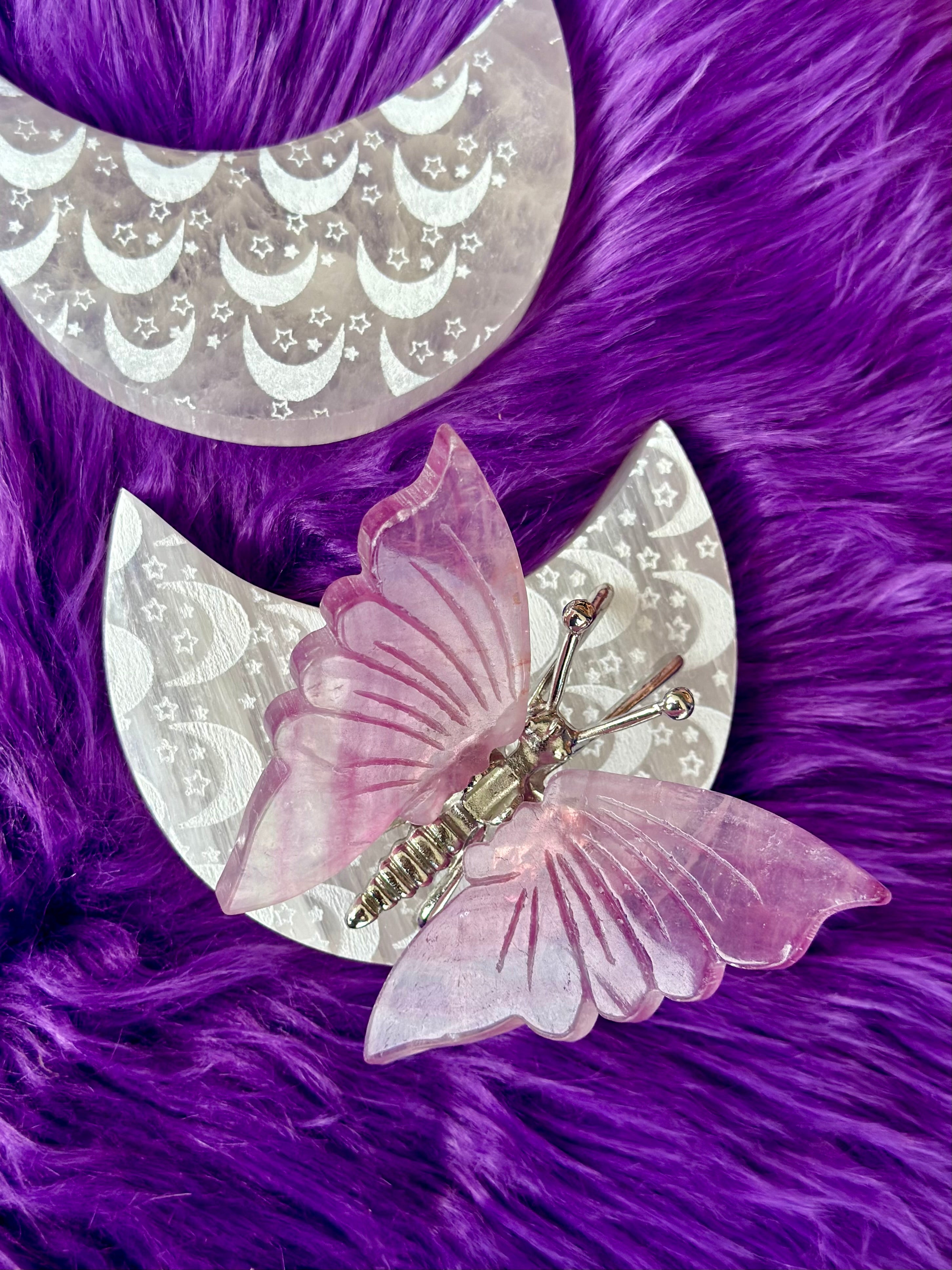 Purple Fluorite Butterfly