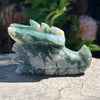 Moss Agate ~ Dragon Head