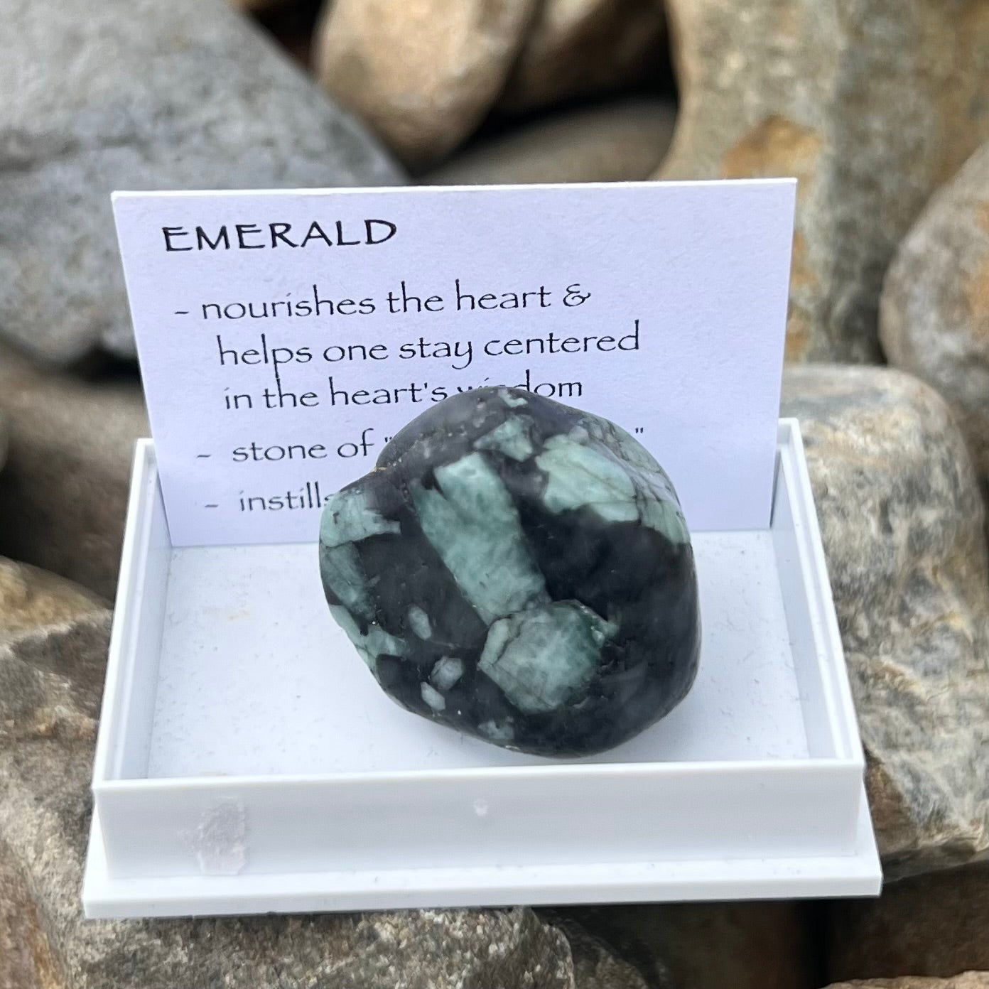 Emerald ~ Specialty Boxed Crystal