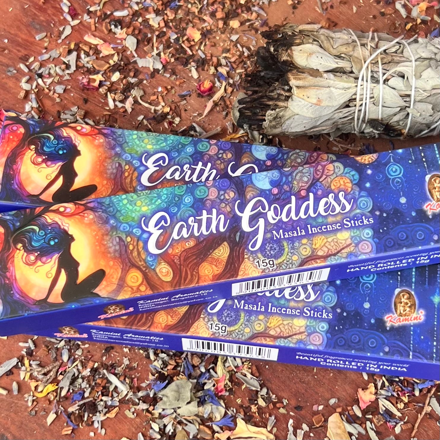 Earth Goddess Incense ~ 12 Sticks