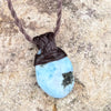 Muse Medicine ~  Wise Woman ~ Larimar Talisman