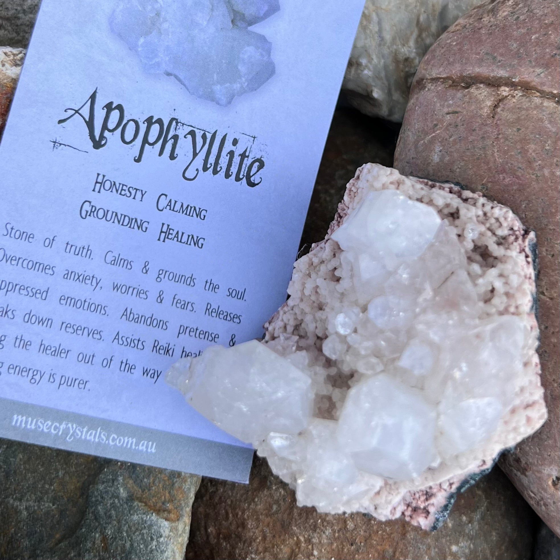 Apophyllite ~ Specialty Boxed Crystal
