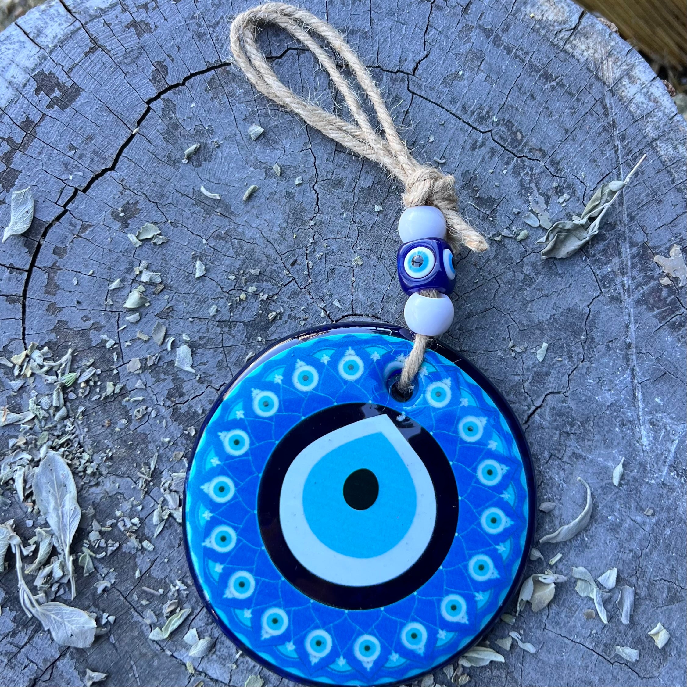 Evil Eye Protection Talisman Hanger ~ Large