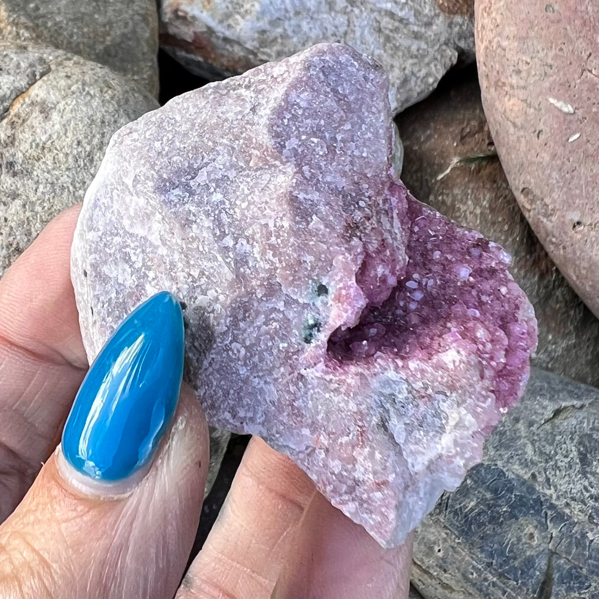 Cobalton Calcite ~ Specialty Crystal