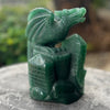 Dragon Carving ~ Green Fluorite