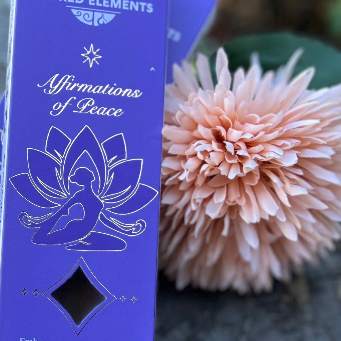 Affirmation of Peace ~ Amethyst Incense Kit