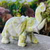 New Jade Lucky Elephant Carving