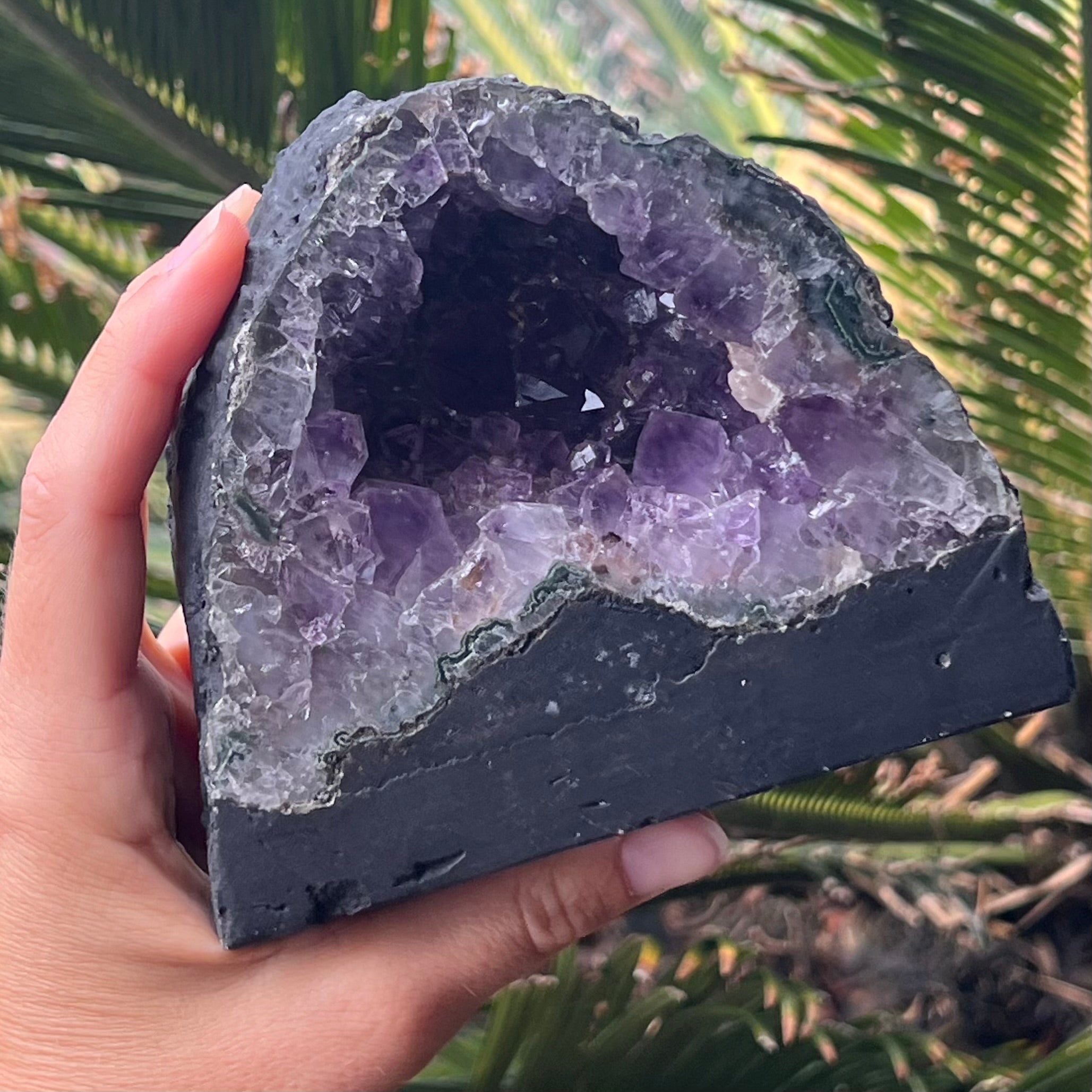 Amethyst Standing Cluster