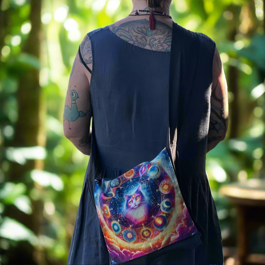 Mystical Fairy ~ Cotton Shoulder Bag