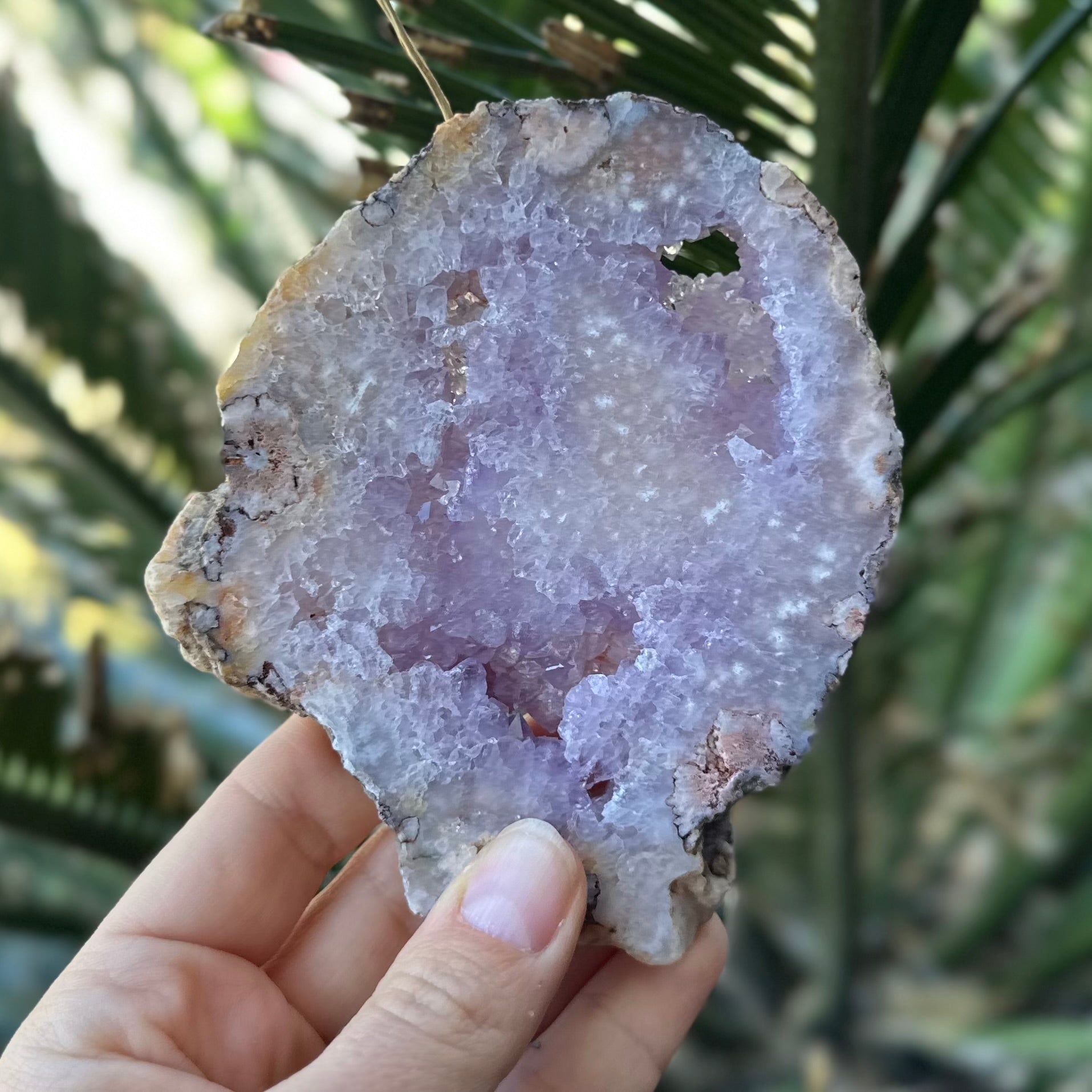 Pink and Purple Amethyst Slab