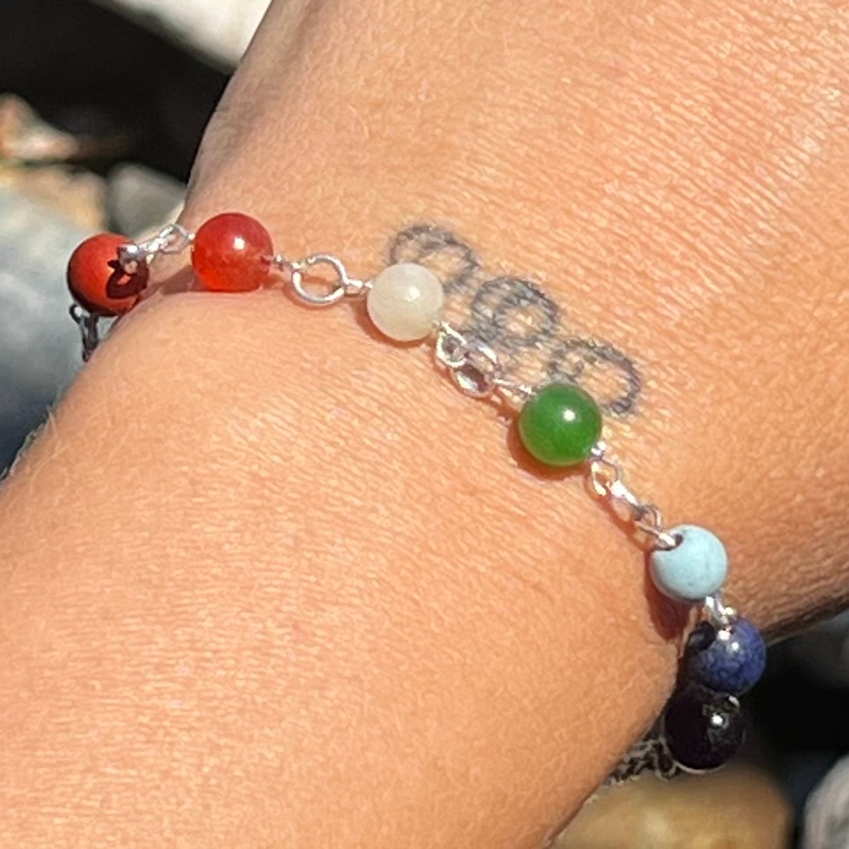Clear Quartz & Chakra Pendulum