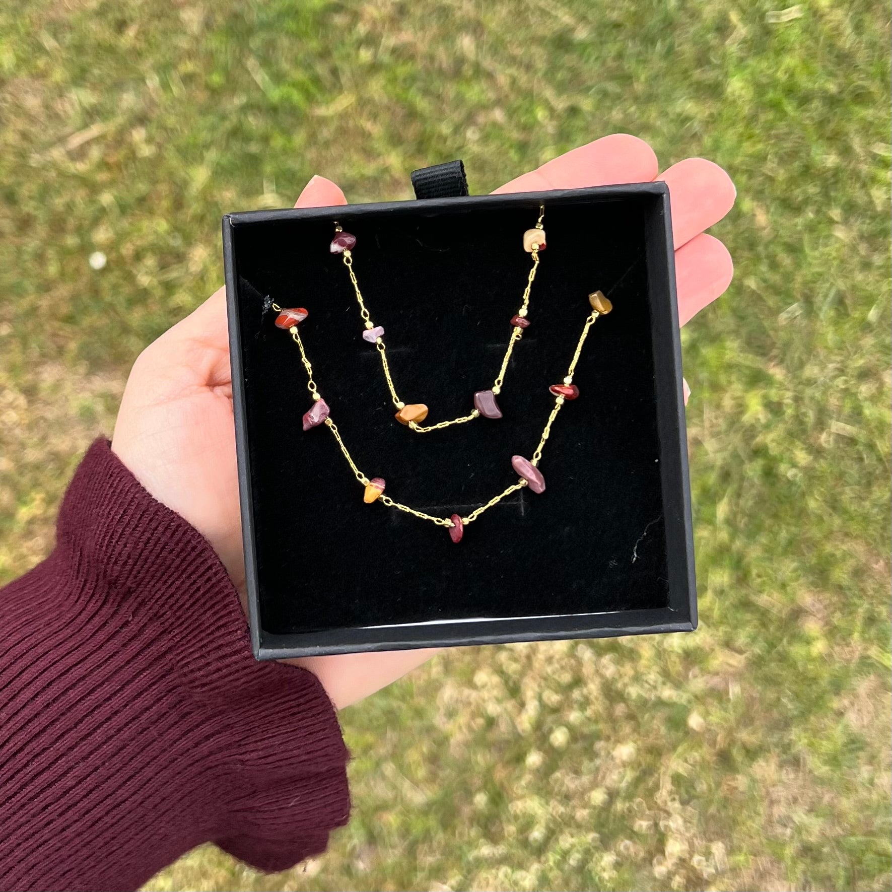 Muse Elegance ~ Mookaite Set ~ Gold
